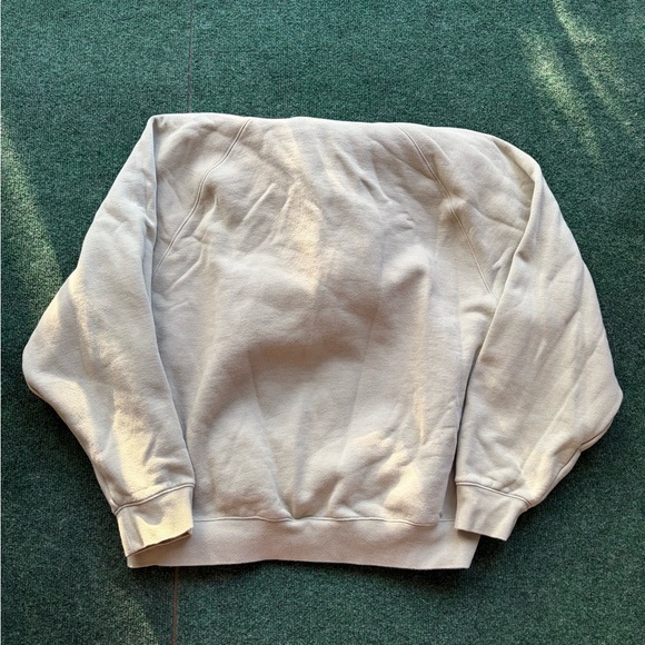 Essentials Beige Hoodie for Men - Picture 5 of 5